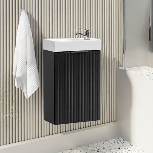 Cloakroom vanity unit small - cloakroom,