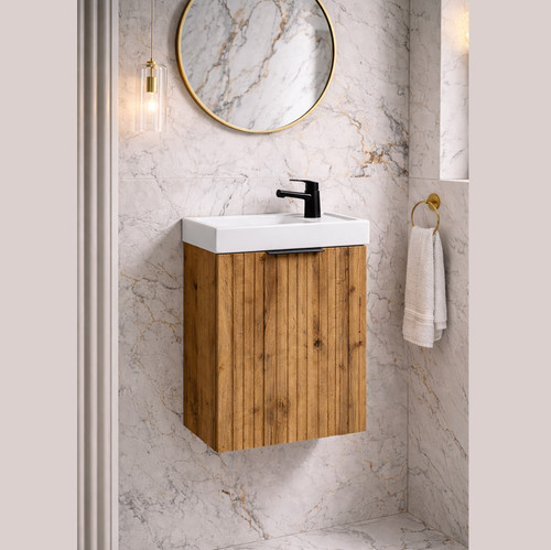 Cloakroom vanity unit small - cloakroom,