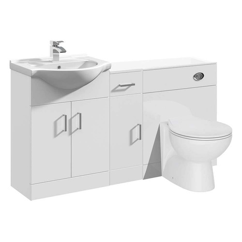 Vanity unit with - combined, sink