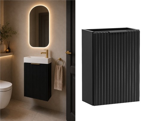 Cloakroom vanity unit small - cloakroom,