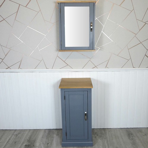 Painted bathroom furniture - bathroom,
