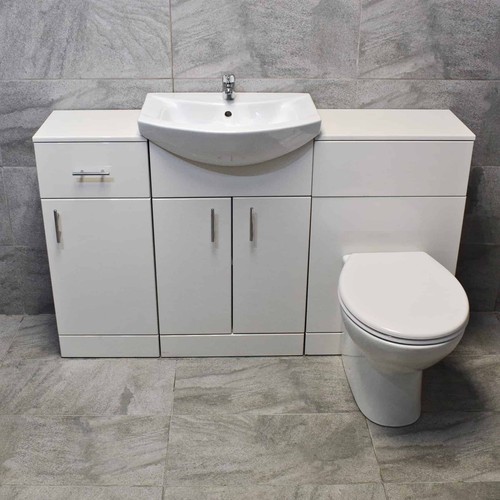 1350mm bathroom vanity suite - bathroom,