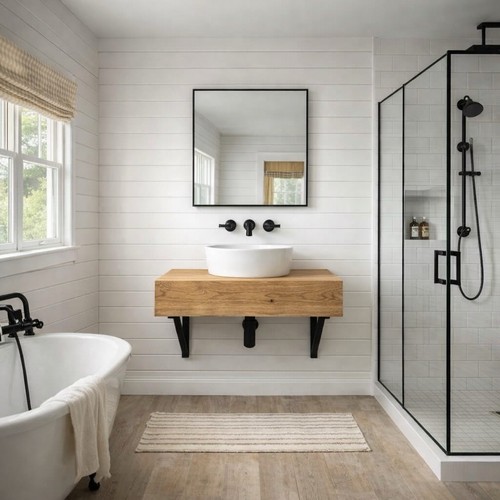 Small floating rustic wash - small,