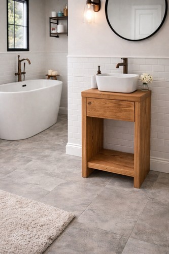 Small rustic wash - , stand