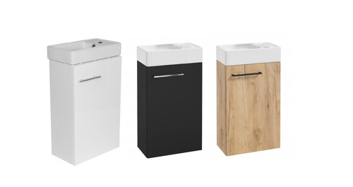 400mm compact bathroom vanity - 400mm,
